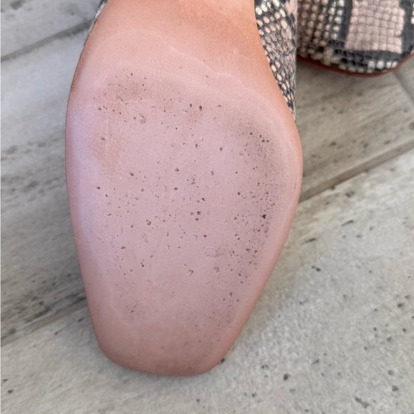 Kate Spade Snake Print Block Heels - Picture 10 of 15